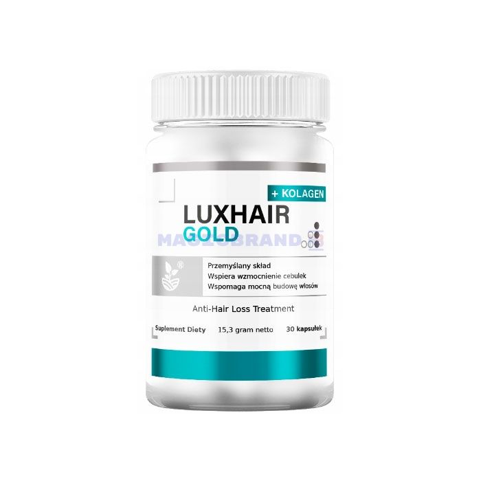 〚 LuxHair Gold 〛 〚 קפסולות לצמיחת שיער 〛