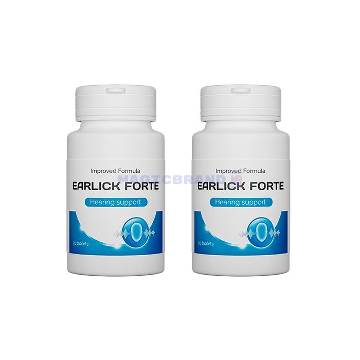 〚 Earlick Forte 〛 〚 pastile pentru pierderea auzului 〛