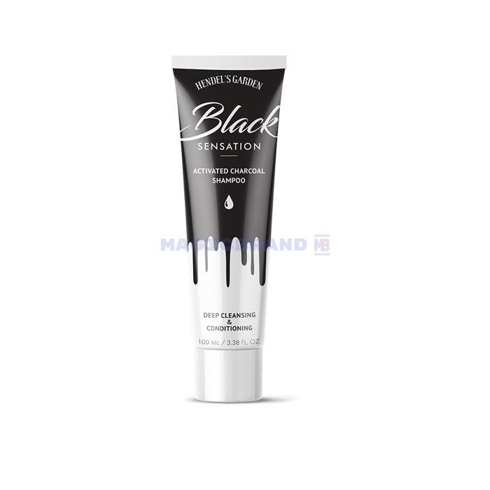 〚 Black Sensation 〛 〚 detox shampoo with natural ingredients 〛